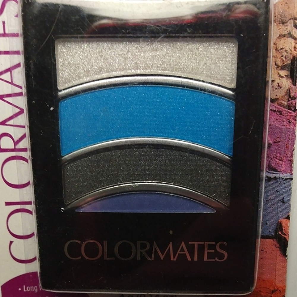 Colormates Eyeshadow Palette - Blue, Black, Silver Ice Princess. NIP